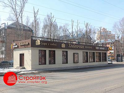 Торговый павильон (Томск - ул.Елизаровых)
